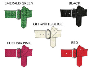 Wide Linen Belt